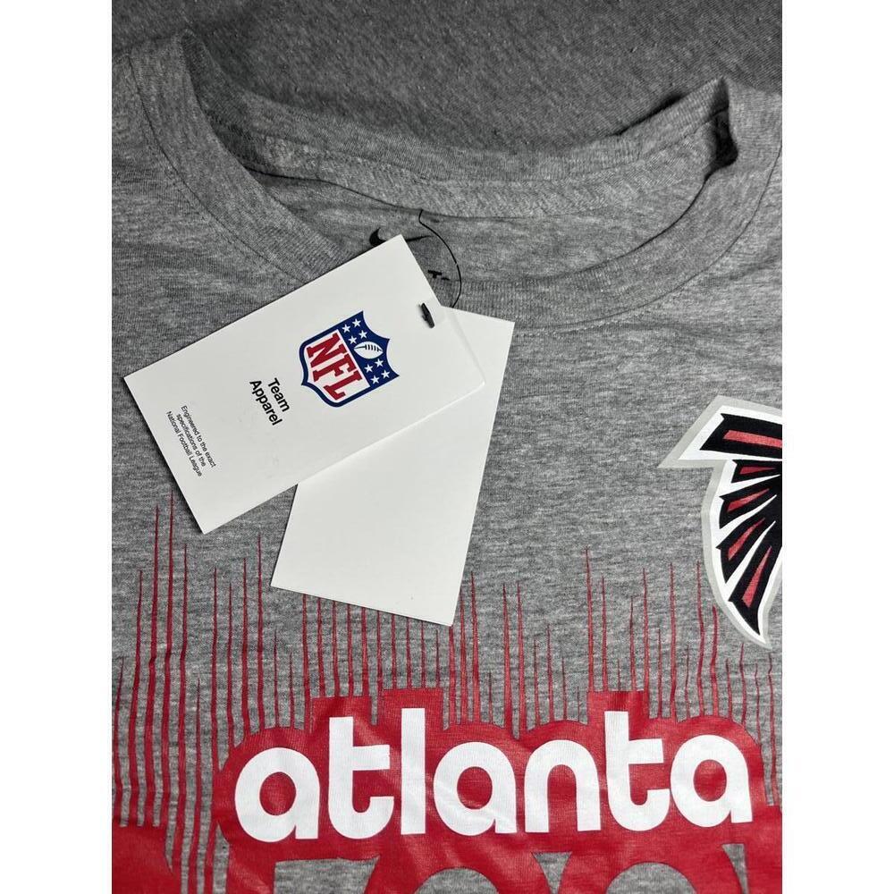 New with tags Atlanta Falcons Men’s Medium NFL Sports Gray Graphic T-Shirt - Picture 3 of 8
